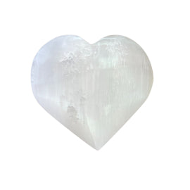 Veľké Selenitové Srdce- 10 cm